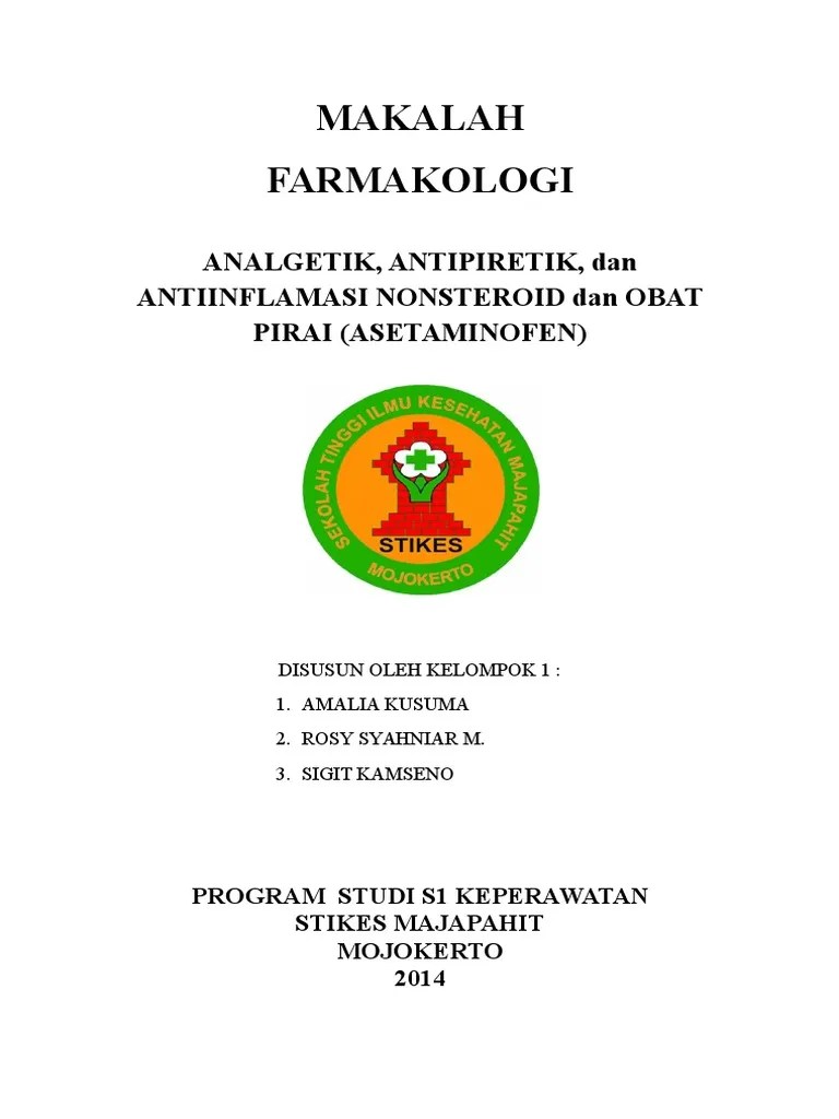 MAKALAH FARMAKOLOGI