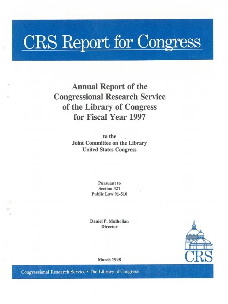 Congressional Research Service