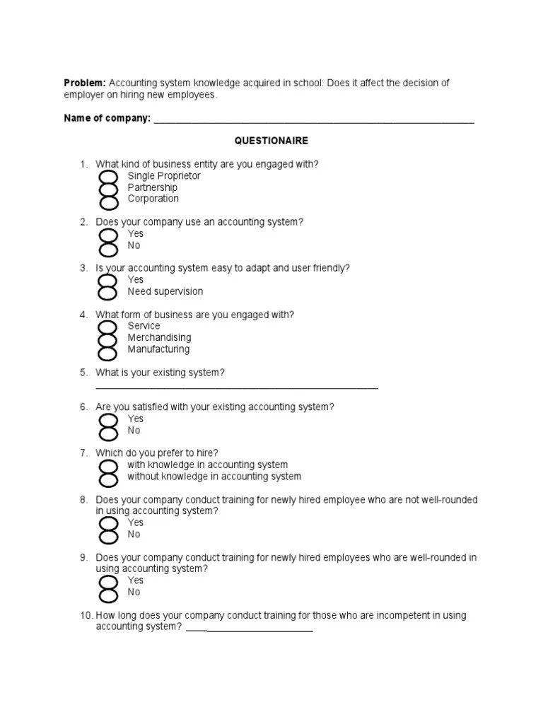 Research Paper Sample Survey Questionnaire For Thesis Thesis Title