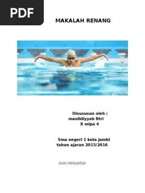 16 Makalah Renang Lengkap Sma