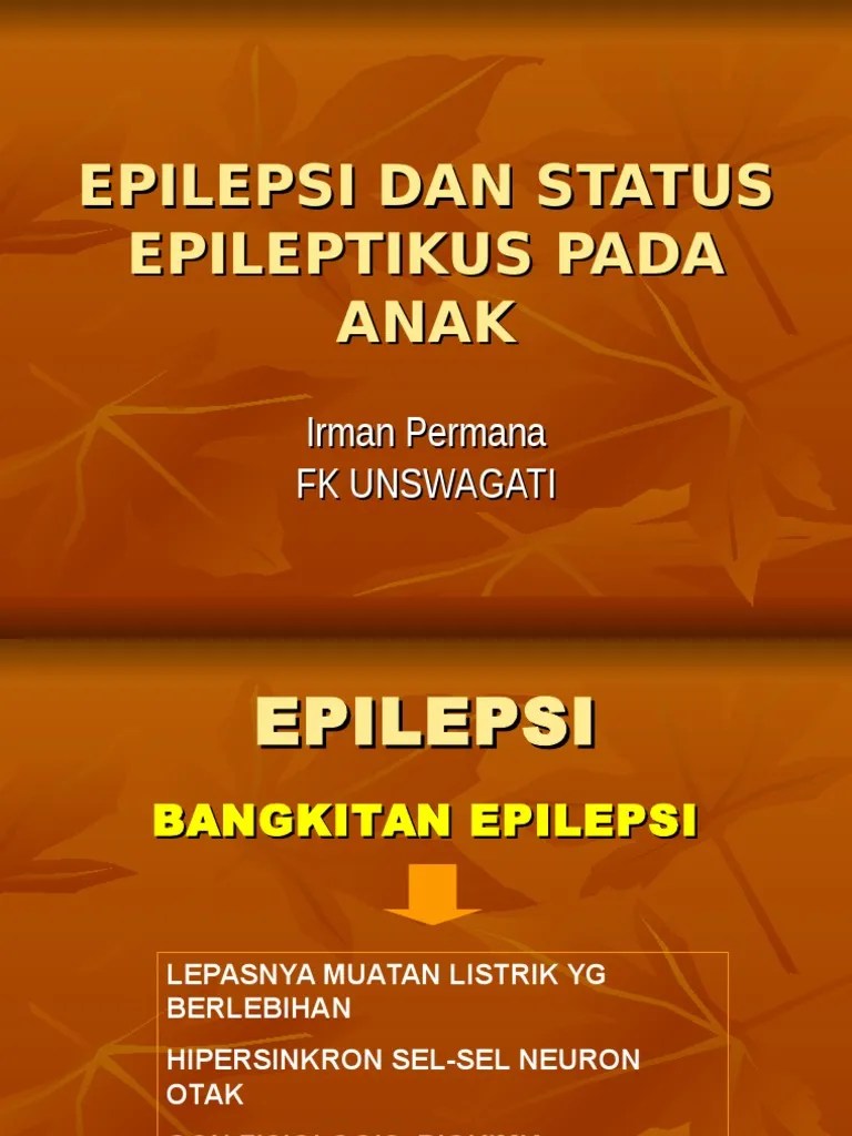 Epilepsi Dan Status Epileptikus Pada Anak12
