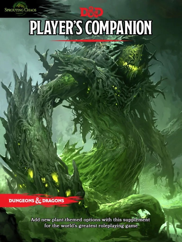 Sprouting Chaos Player's Companion (Update 2) Magic (Paranormal) Druid