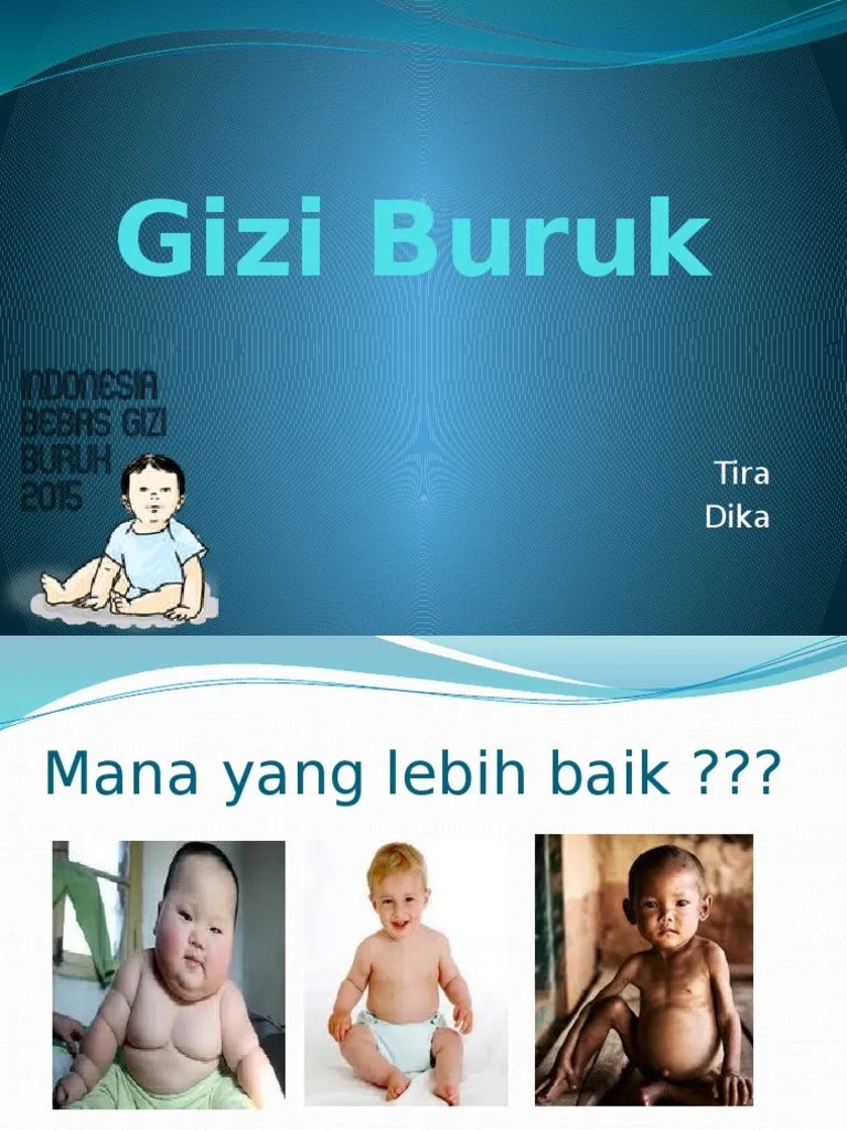 Penyuluhan Gizi Buruk | PDF