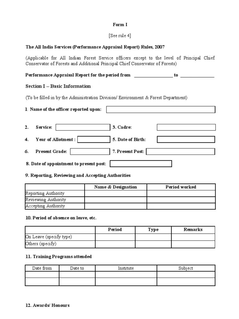 APAR Form Ifs Business