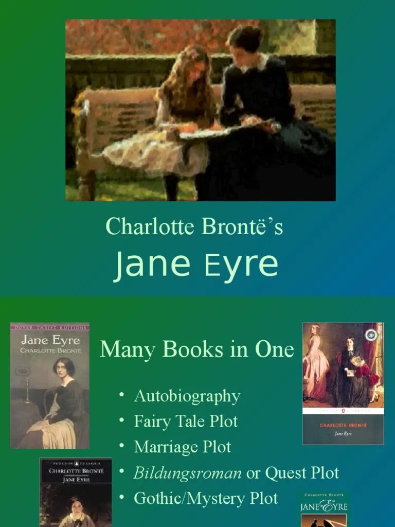 Jane Eyre PDF Charlotte Brontë Gothic Fiction