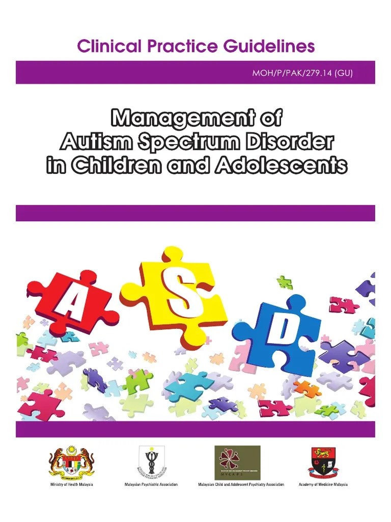 CPG Management of Autism Spectrum Disorder in Children and Adolescents