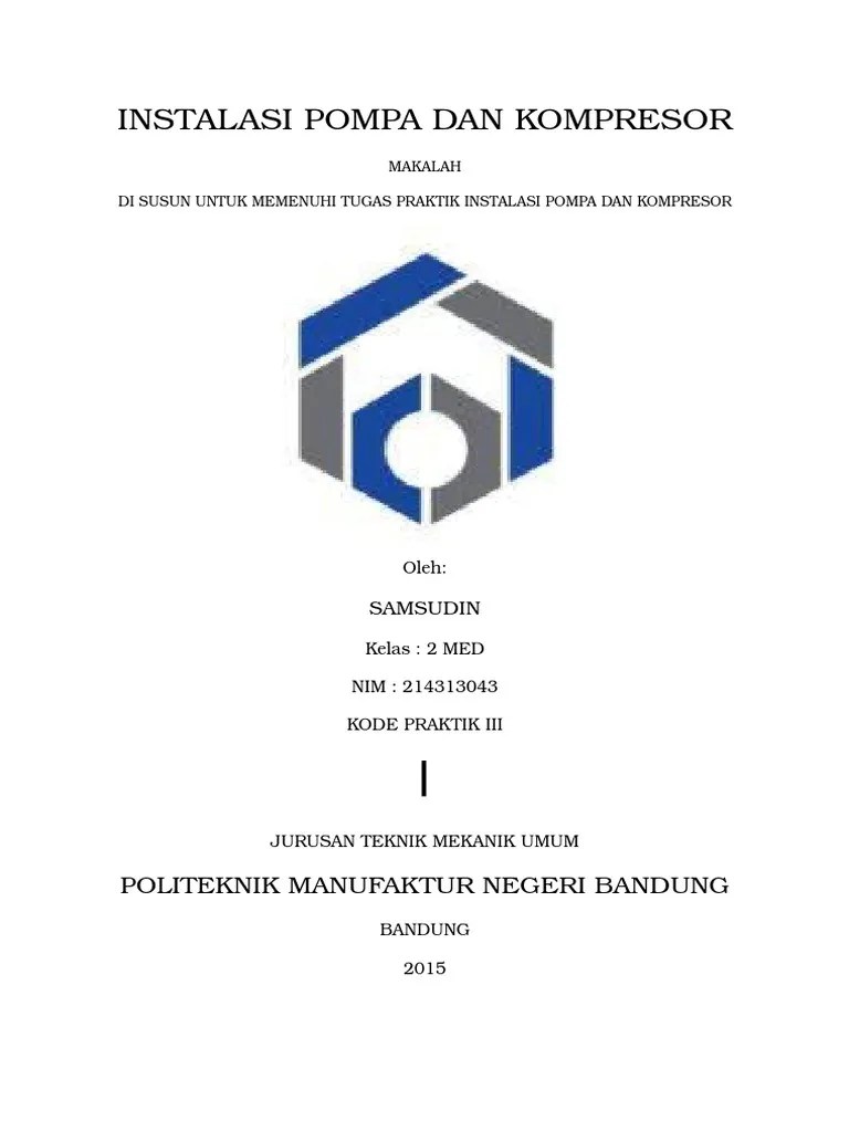 MAKALAH Pompa Dan Kompresor PDF