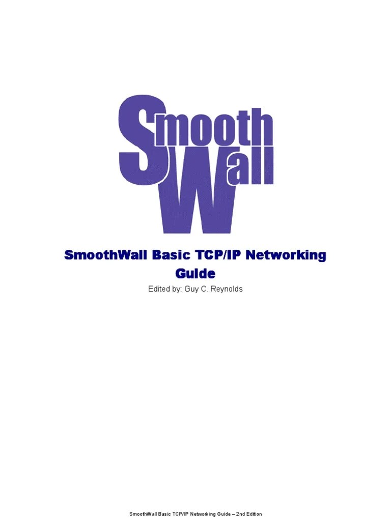(Ebook) SmoothWall Basic TCPIP Networking Guide PDF Port