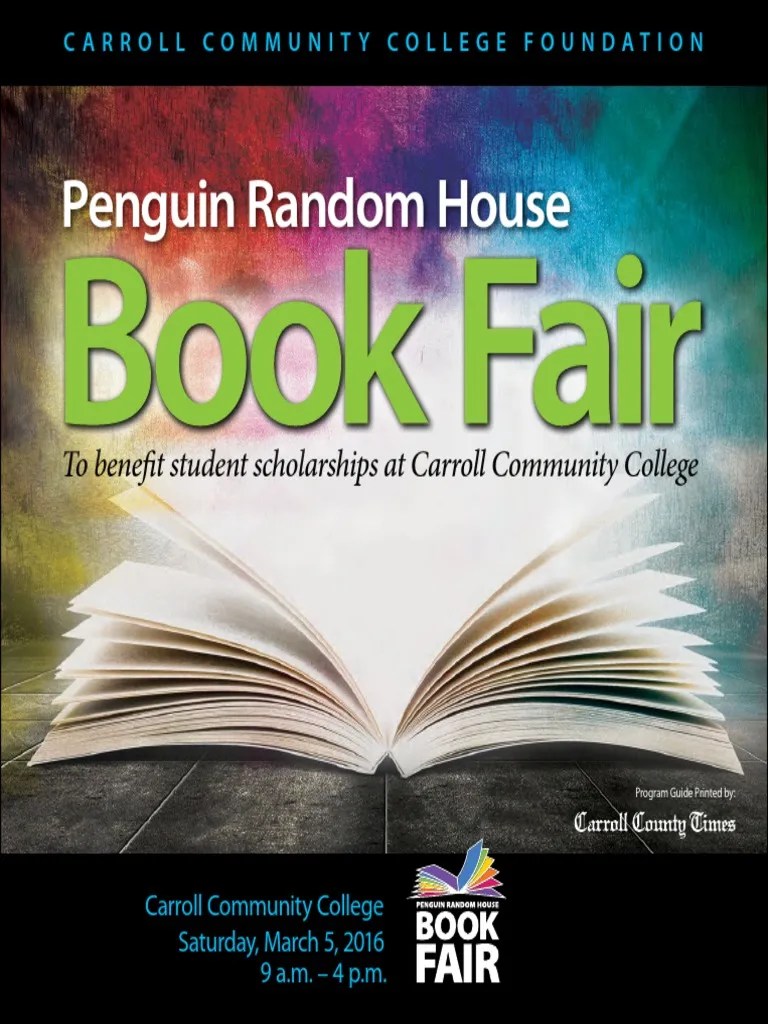 Penguin Random House Book Fair Program Guide Business Further Education Free 30day Trial