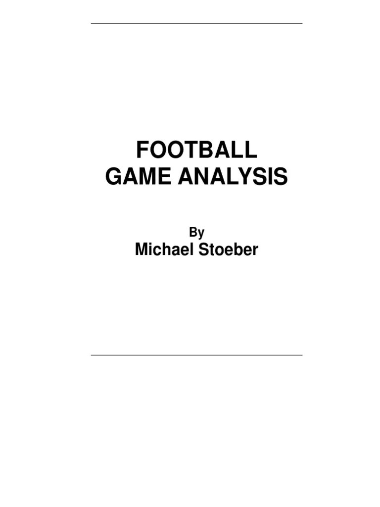 Football Game Analysis 2012 PDF PDF Quarterback Football Codes