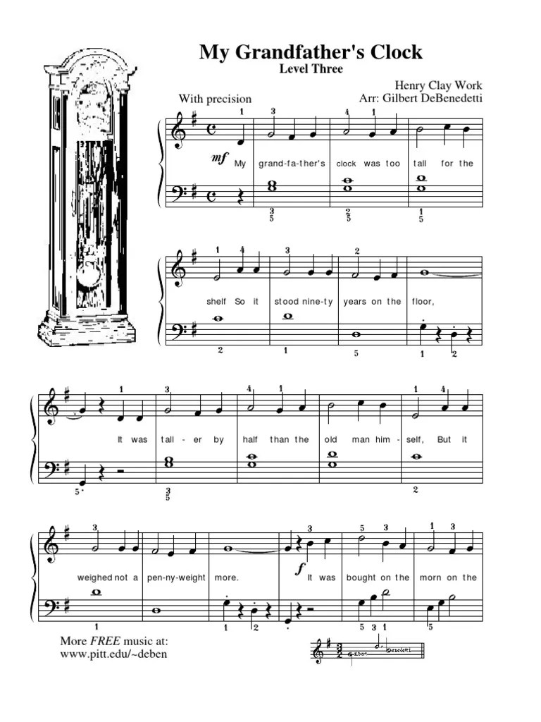 Grandfather Clock PDF