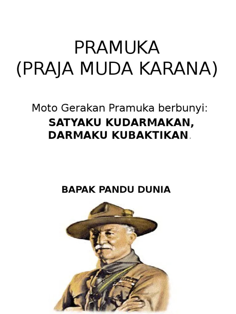 MATERI PRAMUKA PENGGALANG SD