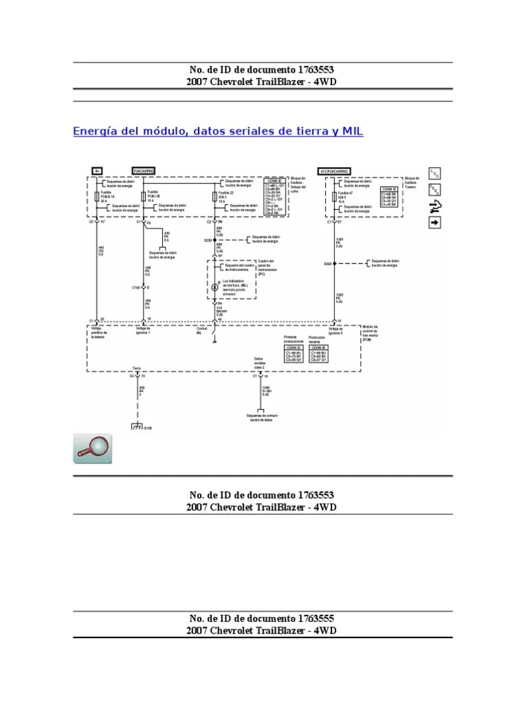 Diagramas Trailblazer 4.2 2007
