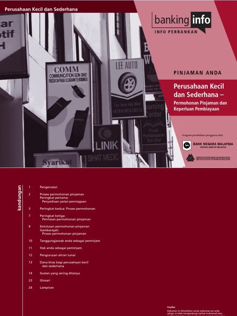 panduan permohonan pinjaman perniagaan, business loan