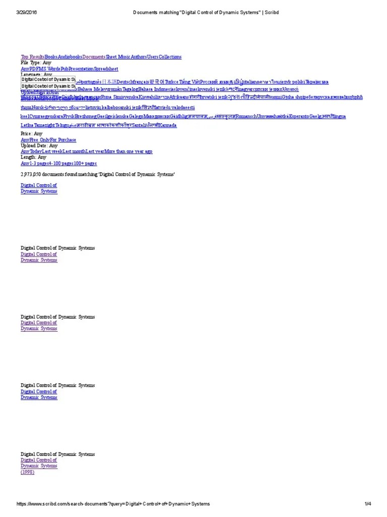 Documents MatchingDigital Control of Dynamic Systems, 3rd Edition _Digital Control of Dynamic