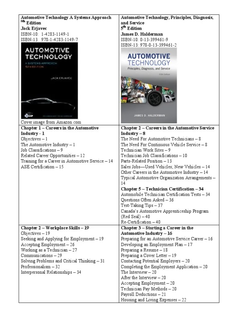 Jack Erjavec Auto Tech Book Four Wheel Drive Fuel Injection