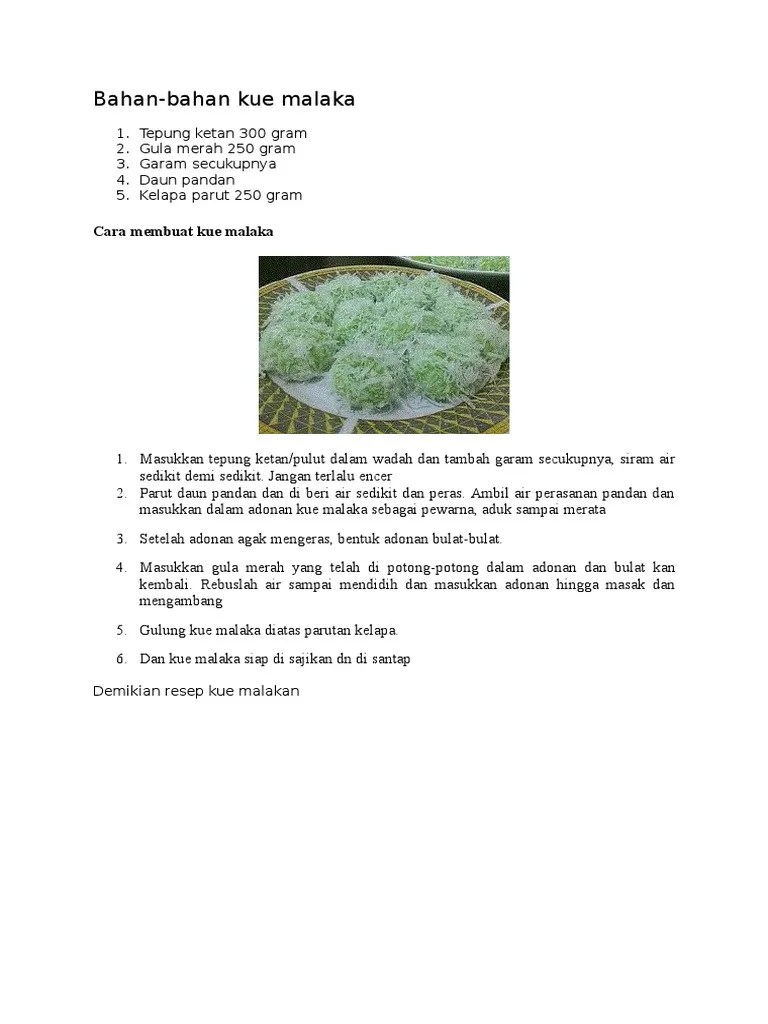 Reep Buah Malaka | PDF