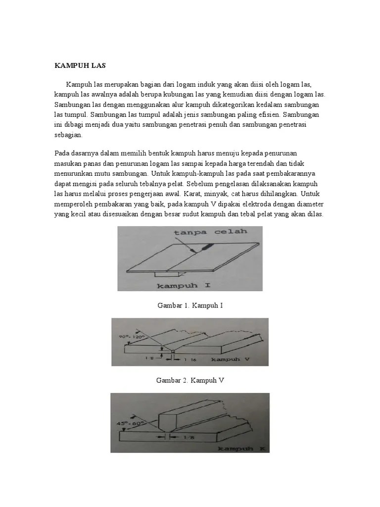 Makalah Tugas Teknologi Las | PDF