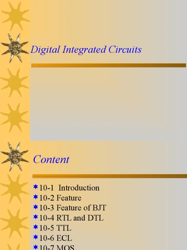 TTL Logic Family | PDF | Logic Gate | Integrated Circuit