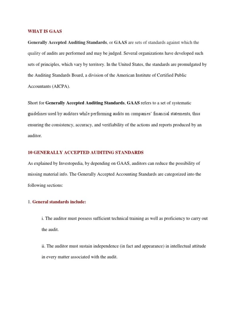 GAAP.pdf Financial Audit Auditor's Report