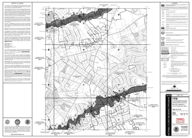 Lexington County Flood Zone Map Lexington County Flood Map Aquatic Ecology Geography Free 30day