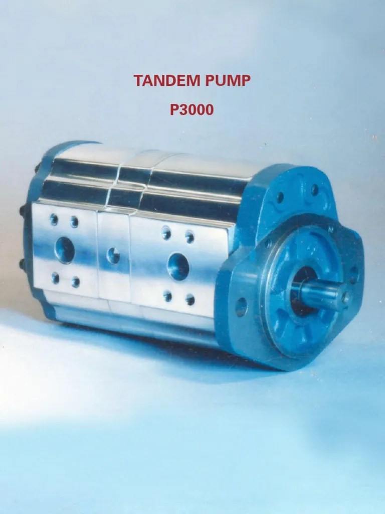 Tandem Pump | Pump | Machines