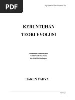 Keruntuhan Teori Evolusi | PDF