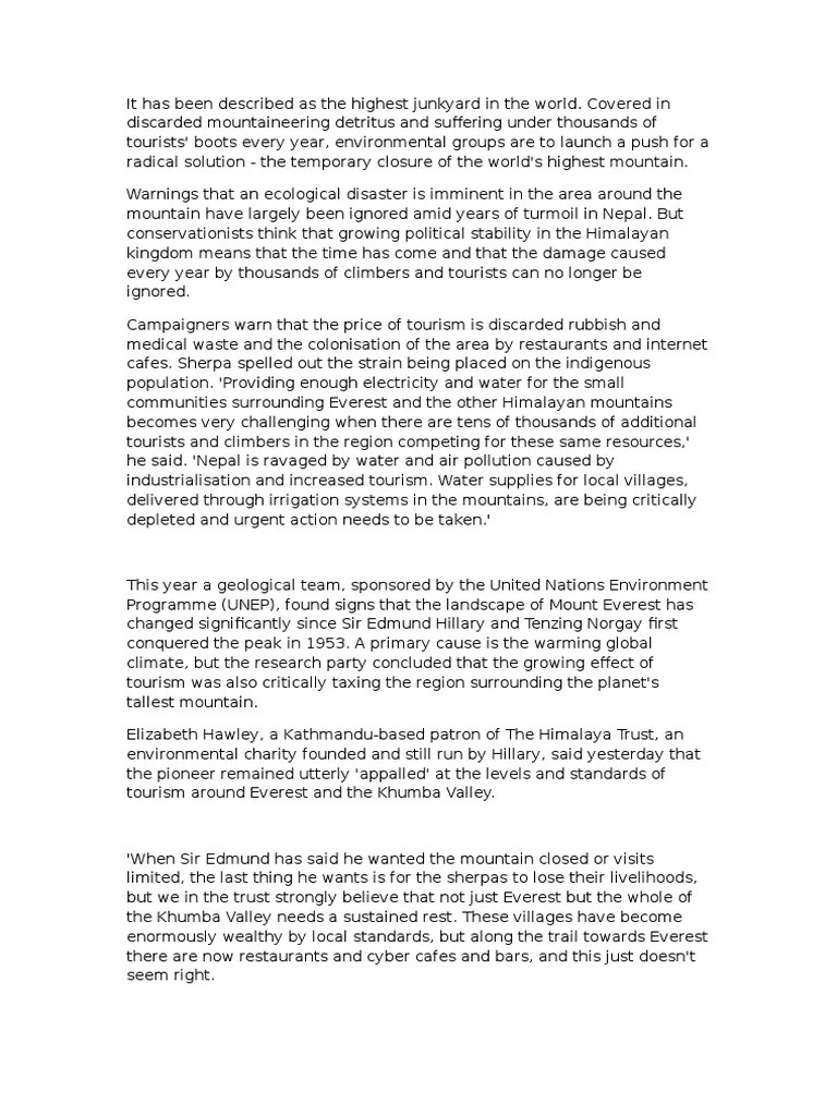 It Has Been Described As The Highest Junkyard in The World PDF