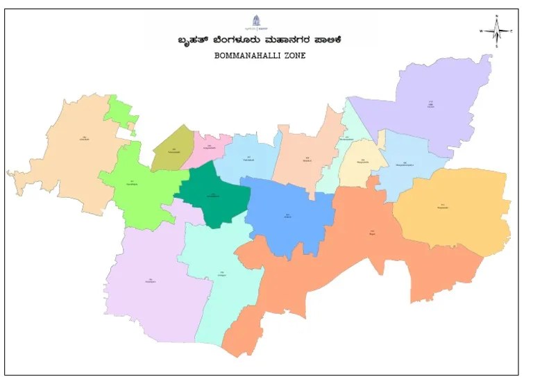 Bommanahalli Map PDF PDF
