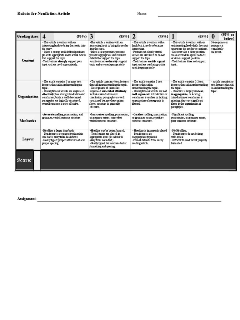 Fictional article title text