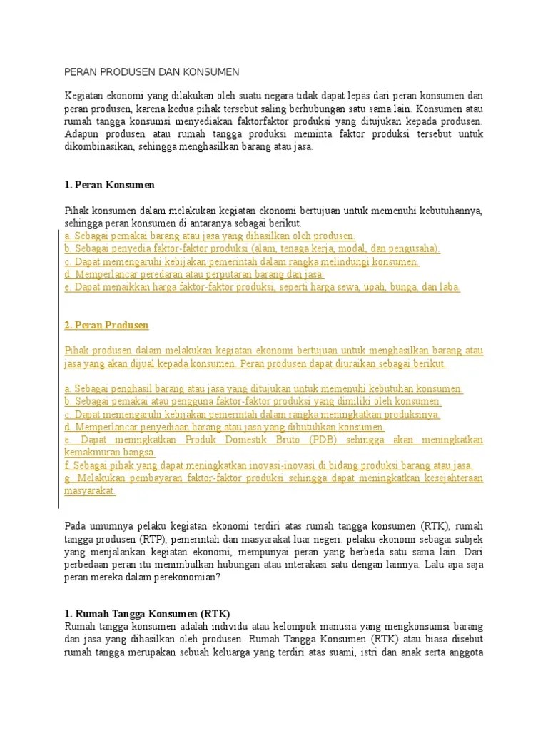 Kegiatan Ekonomi Yang Dilakukan Oleh Rumah Tangga Konsumen Adalah – Rasanya