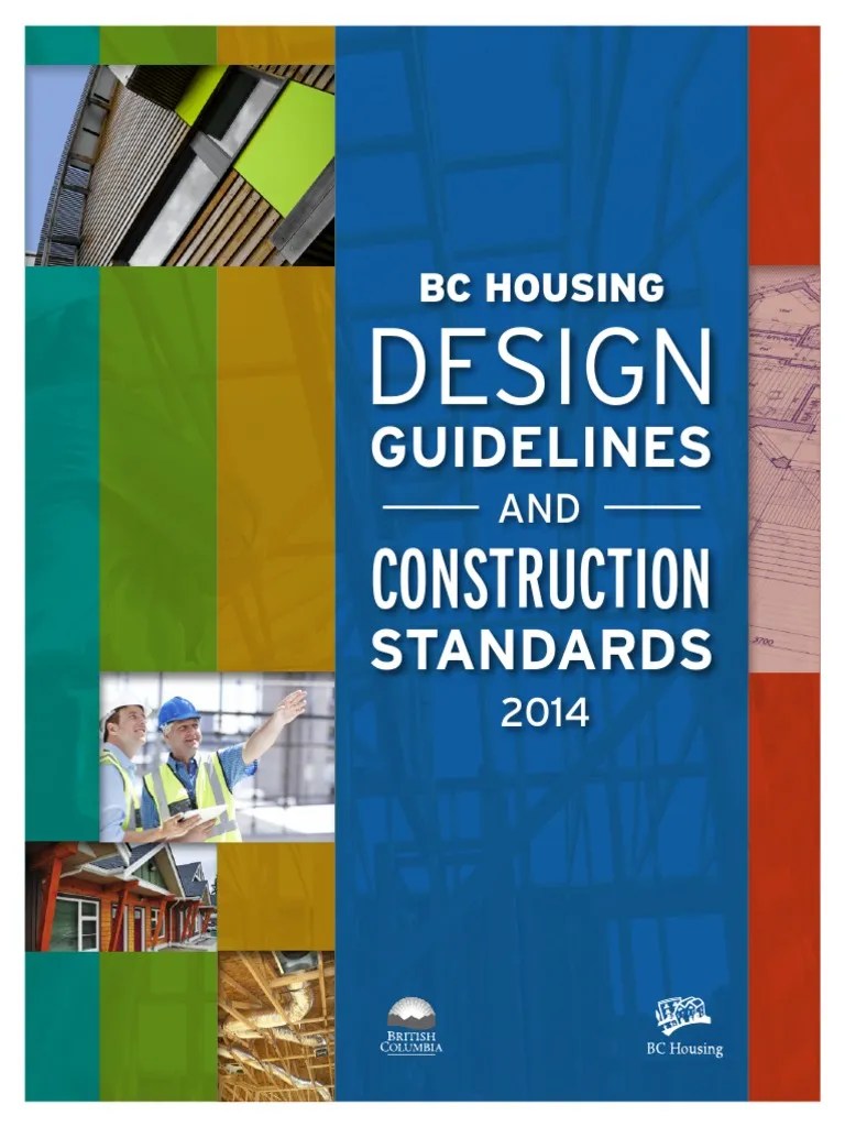 BCH Design Guidelines and Construction Standards PDF Stairs Group