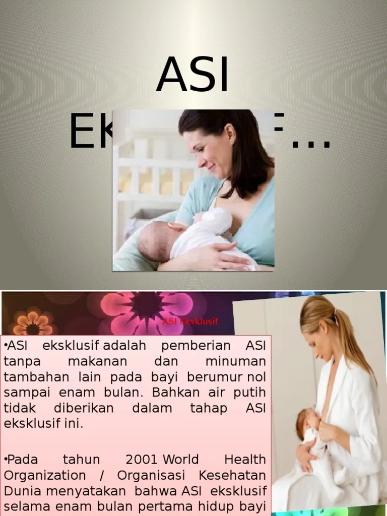 Penyuluhan ASI Eksklusif | PDF
