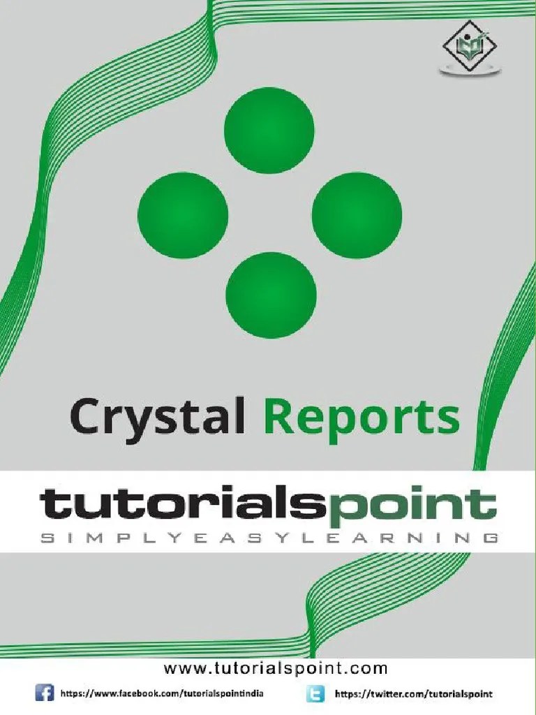 Crystal Reports Tutorial Page Layout File Format