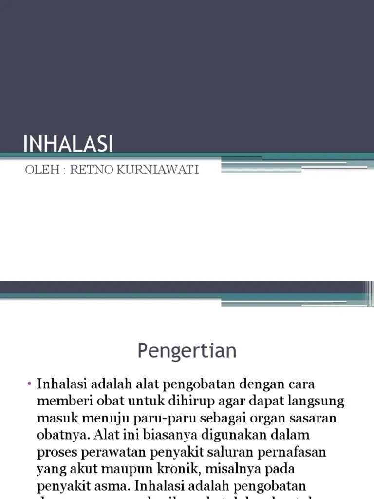 INHALASI | PDF