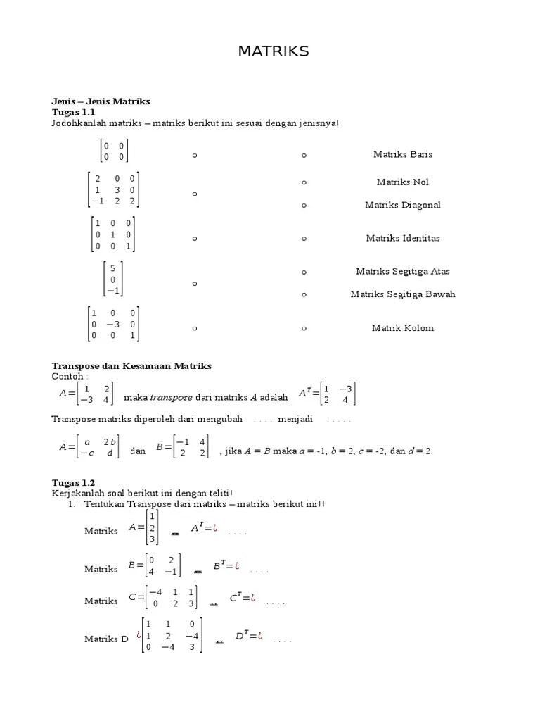 Materi Matematika SMK Kelas X Sem 2 | PDF