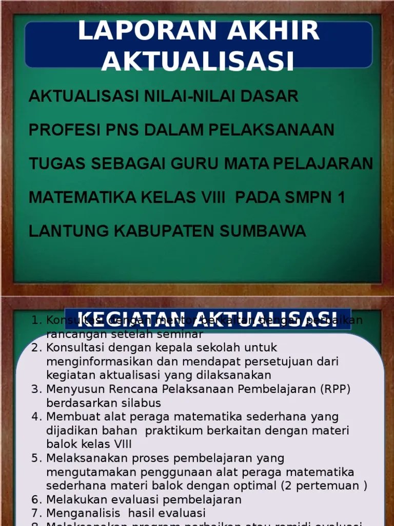 Ppt Aktualisasi Cpns Guru infocpns