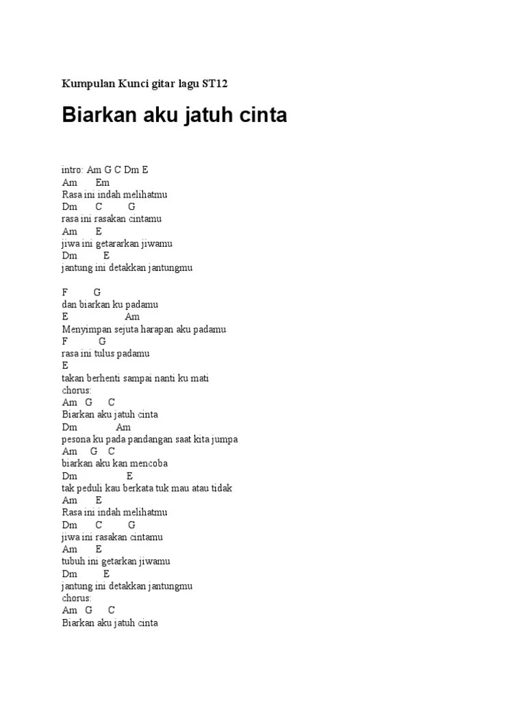 11 Chord Lagu Biarkan Ku Menggapaimu Chordtela Basgalanos