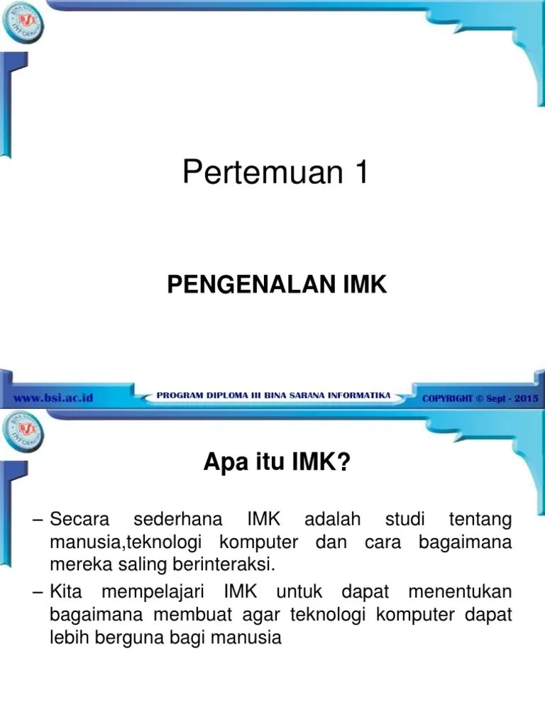 interaksi manusia dan komputer bsi pertemuan 1