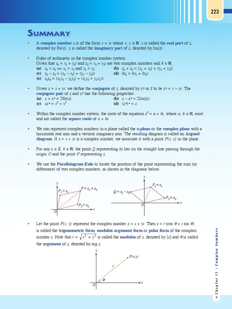 Trigonometric Form Modulus