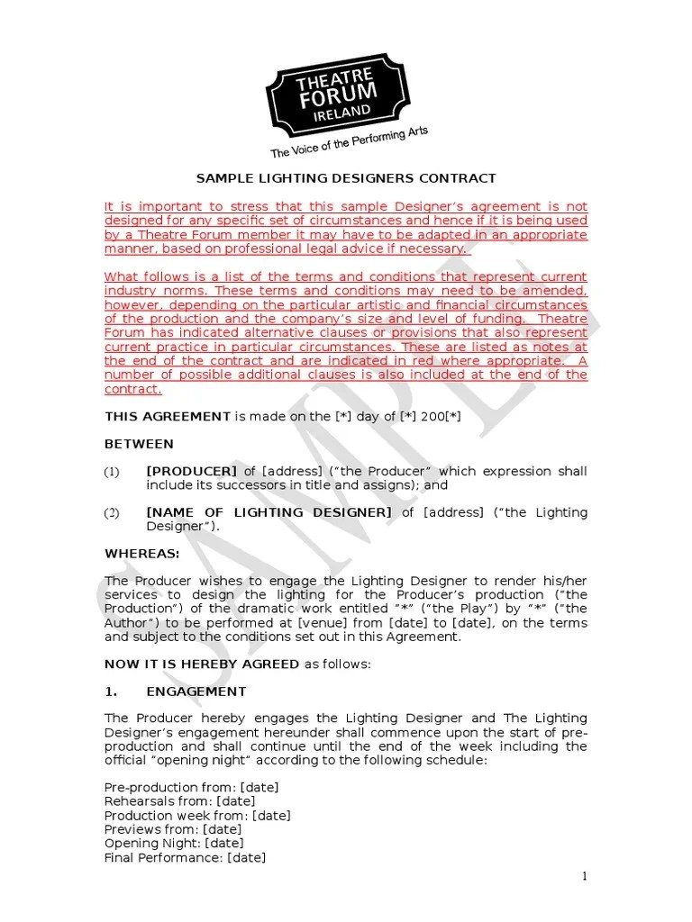 Sample_lighting_Designer__s_contractFinal_Draft.doc Value Added Tax