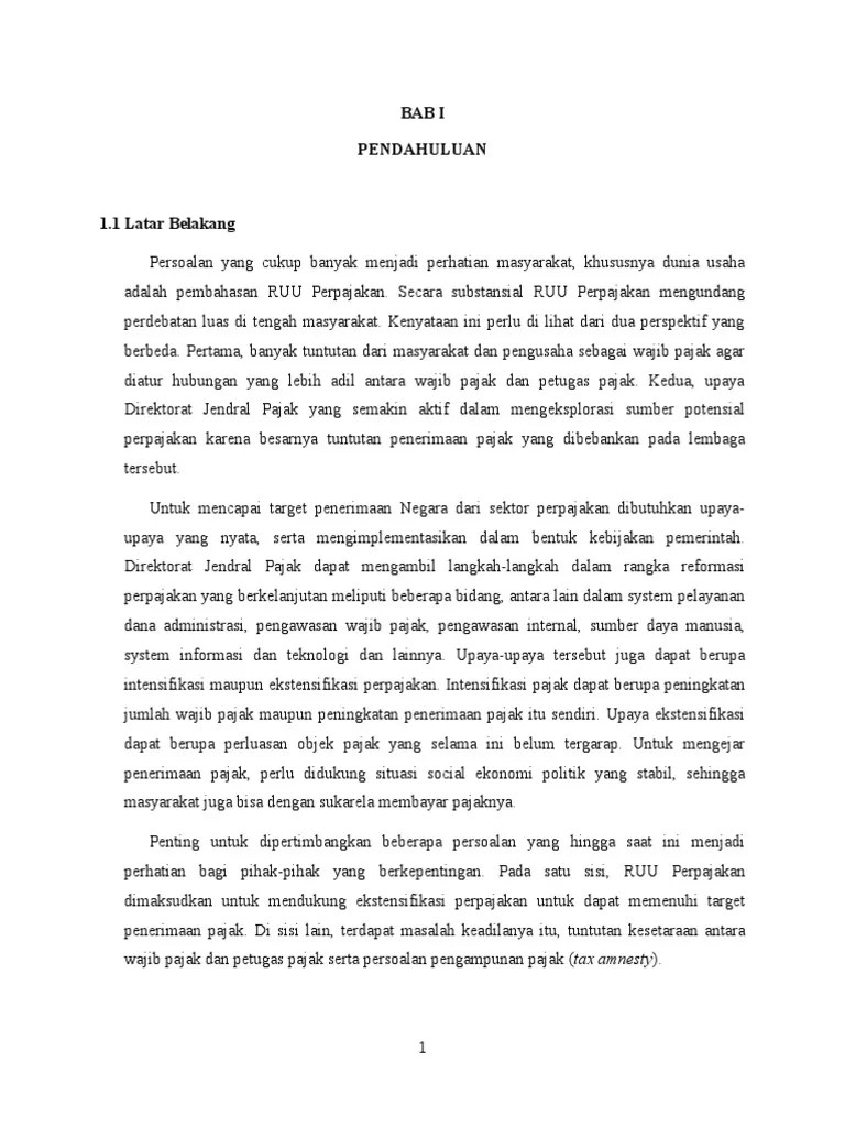 Makalah Tax Amnesty (Seminar Pajak) PDF