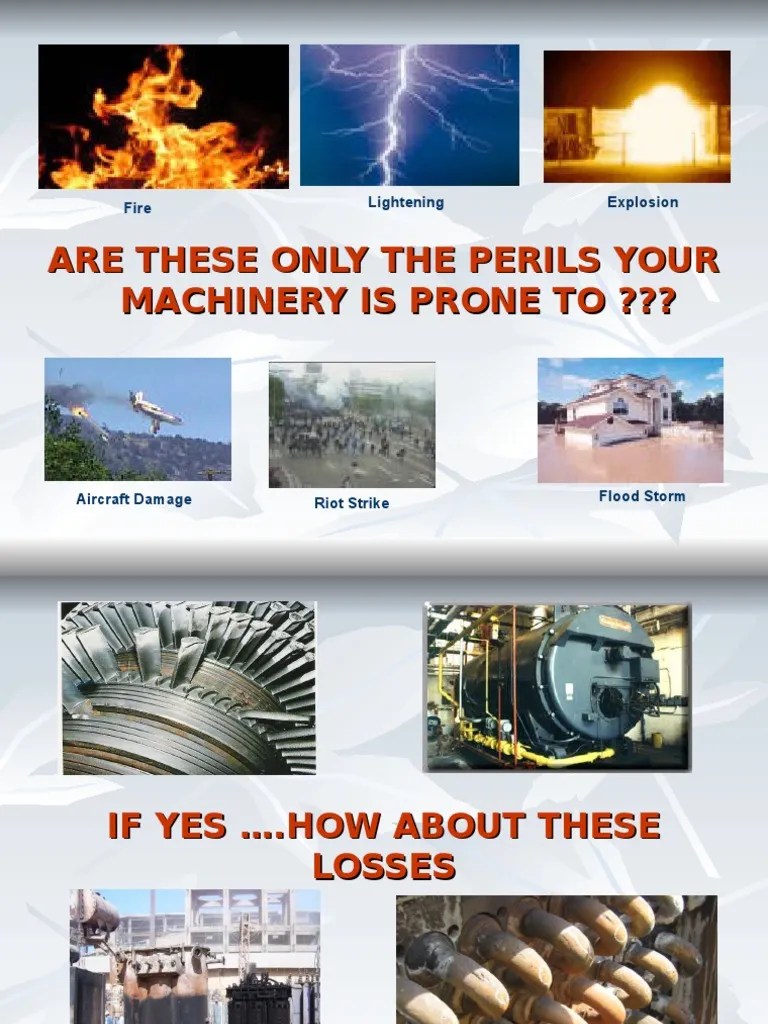 MACHINERY BREAKDOWN INSURANCE Liability Insurance Insurance