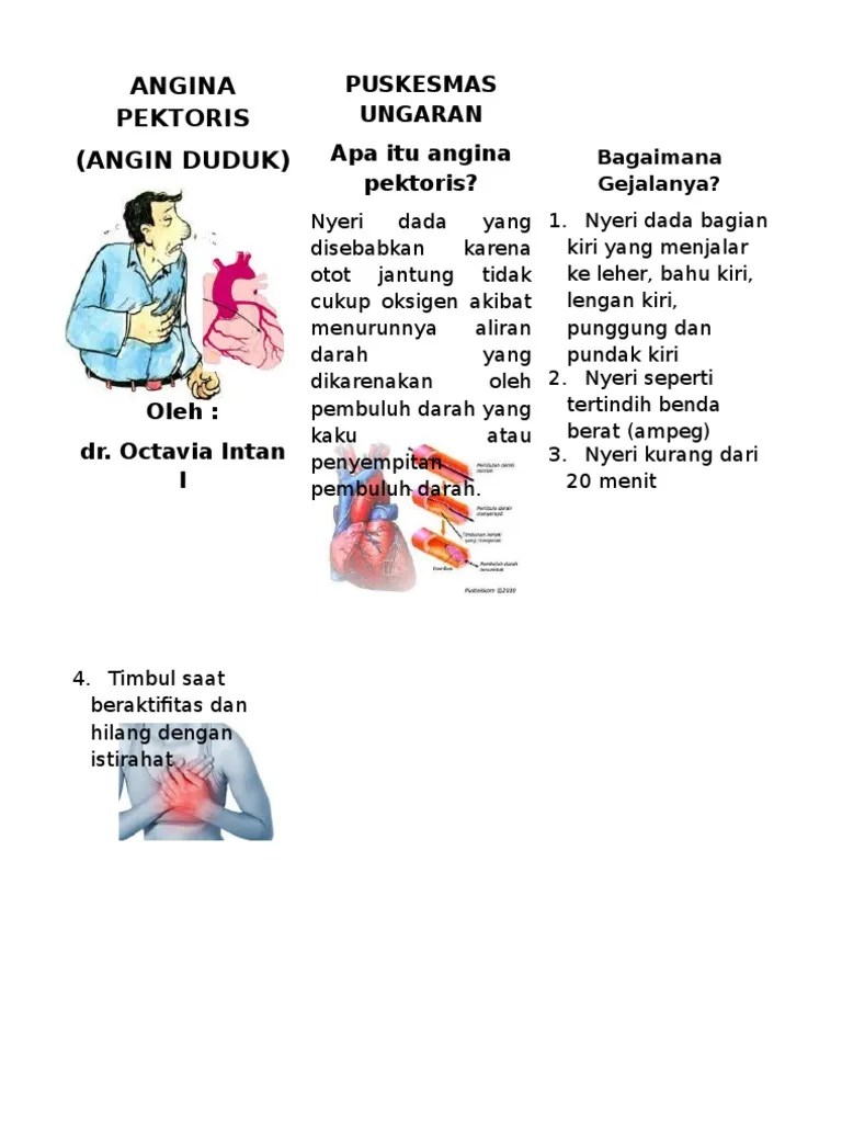 Leaflet Angina