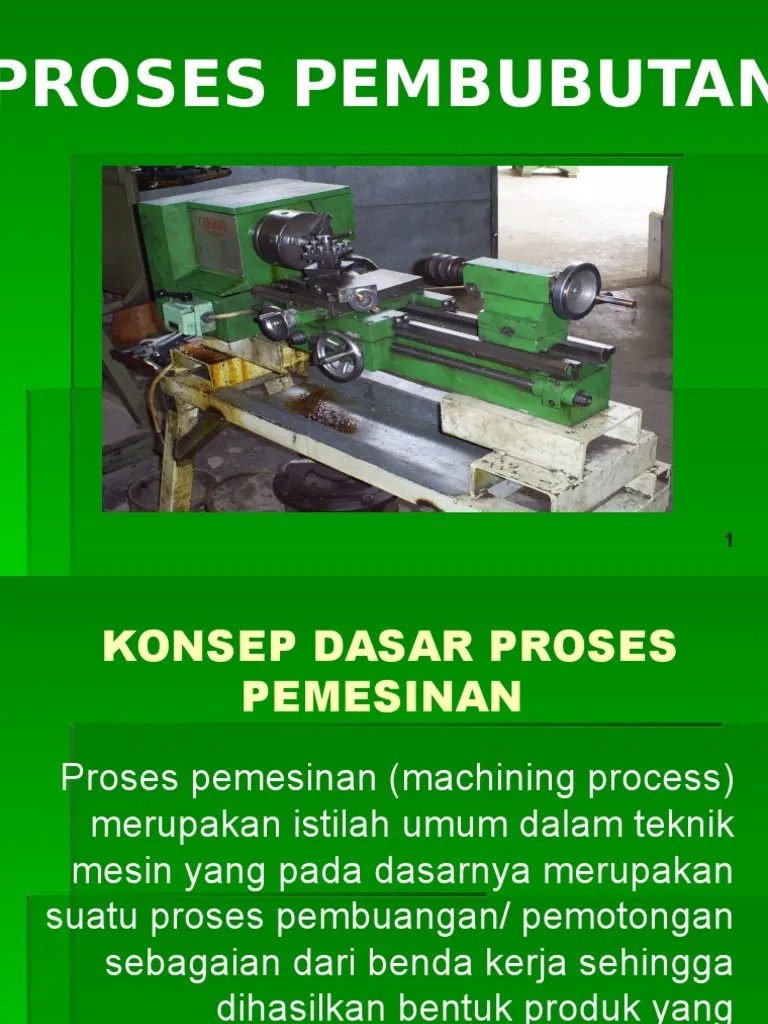 Proses Bubut | PDF
