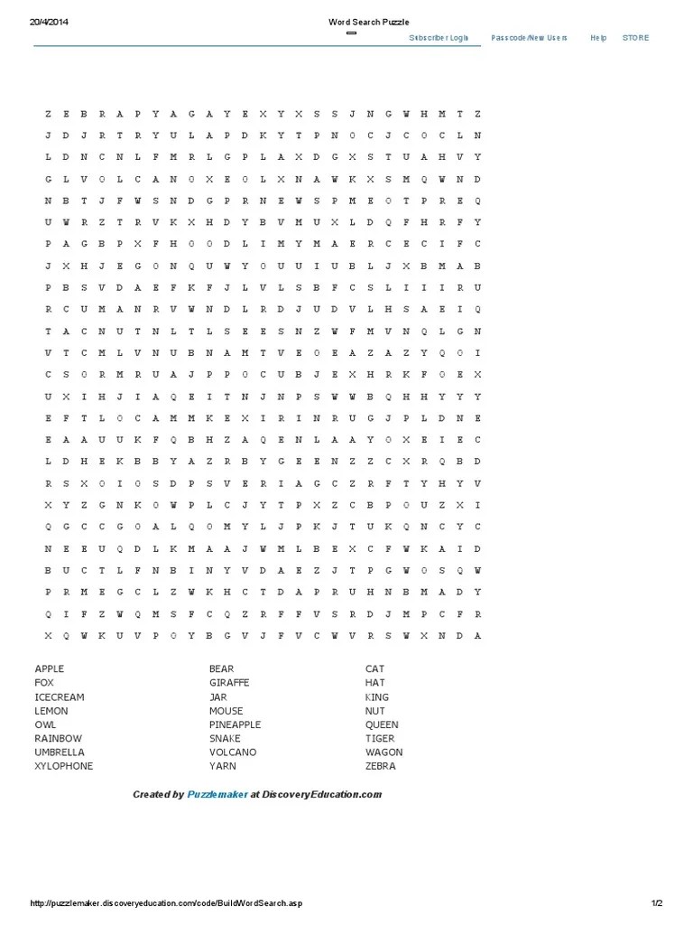 مرضي شجاع بيتسي تروتوود Puzzle Maker Discovery Education Word Search - Nooutfit.com