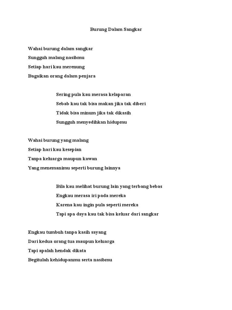 Puisi Tema Kasih Sayang Orang Tua - Pantun Cinta