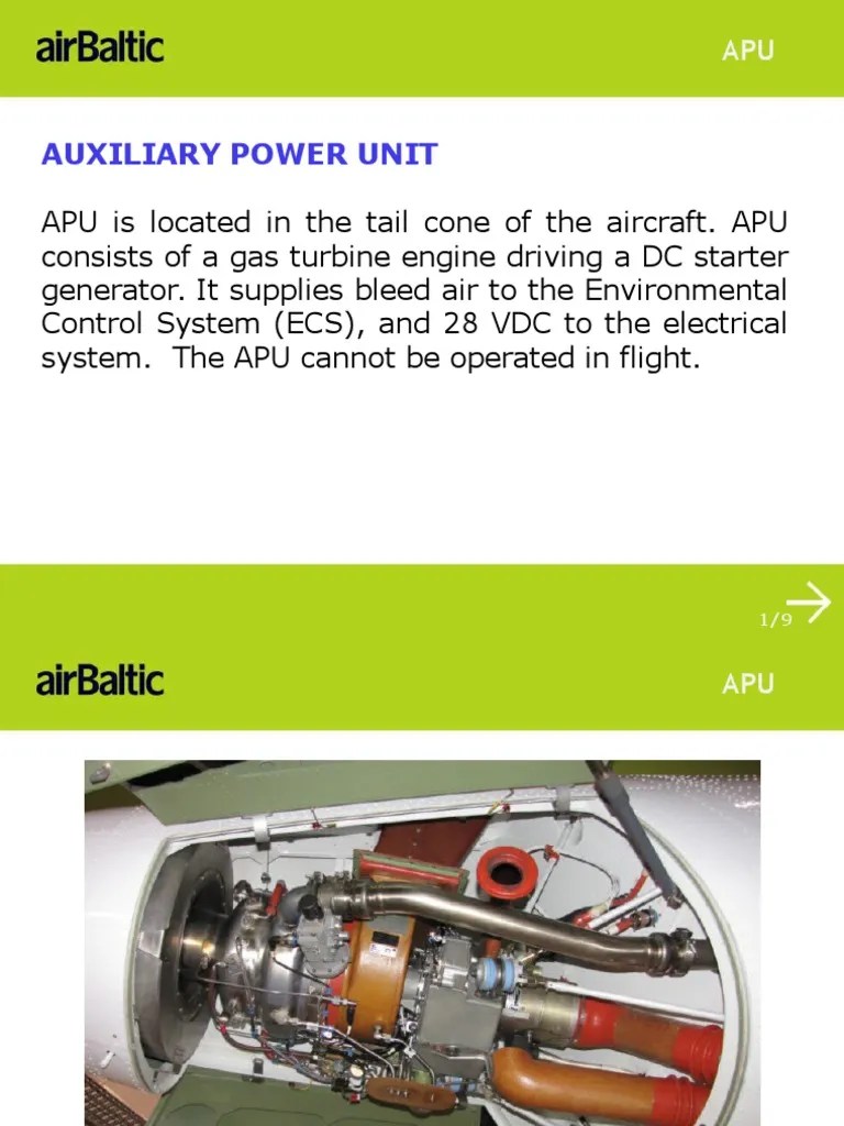 Q400 Presentation APU