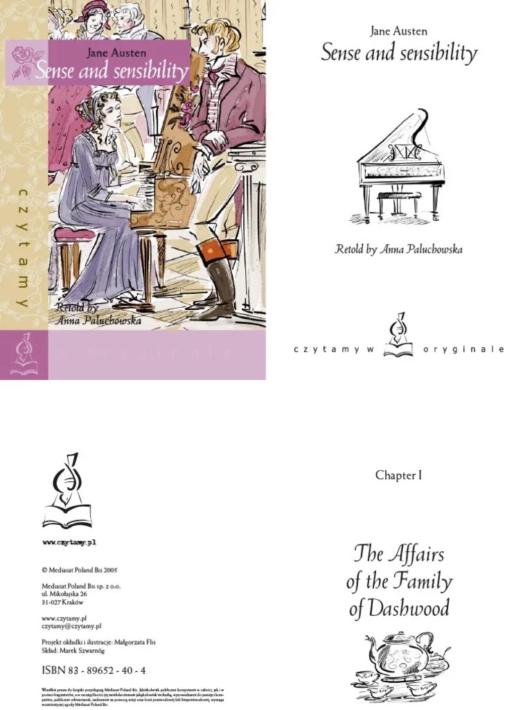"Sense and Sensibility Summary" | PDF