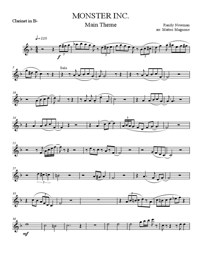Monster Inc in BB PDF